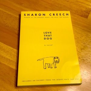 Paperback book - Love That Dog by Sharon Creech